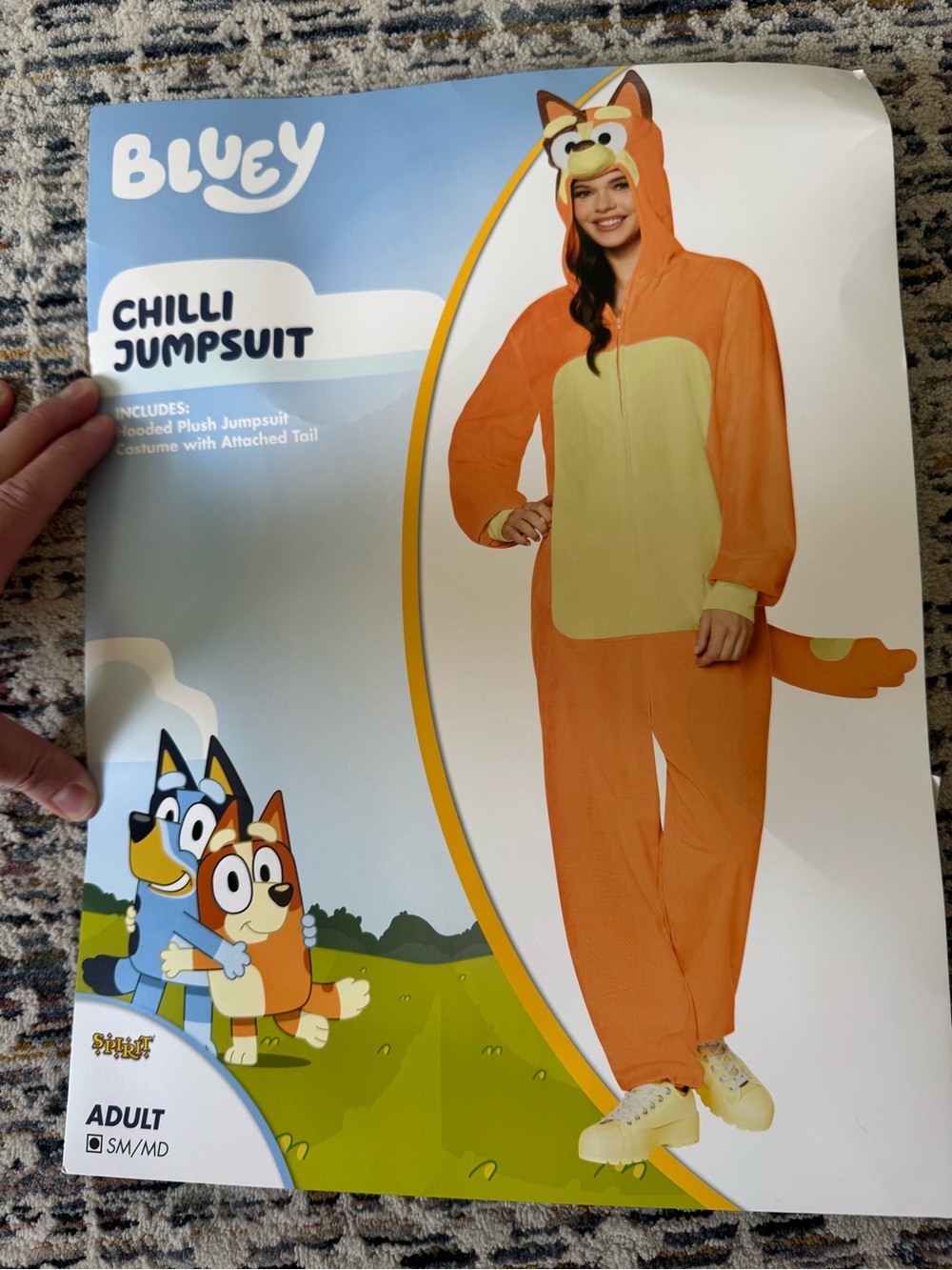 Chilli Jumpsuit Adult Costume—SM/MD